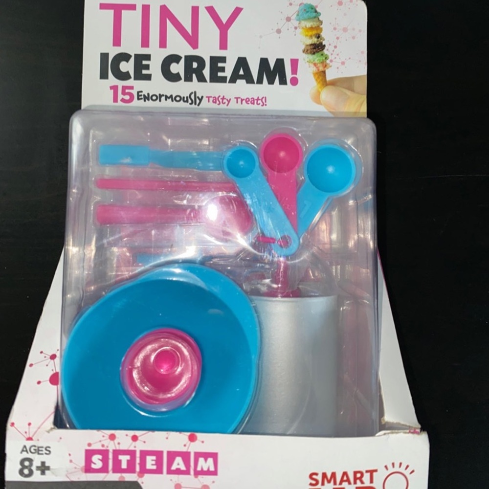 Tiny ice cream maker